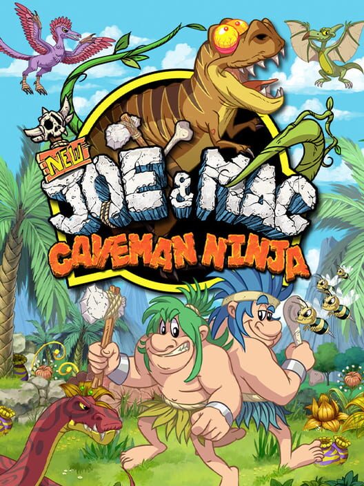 Carátula de New Joe & Mac: Caveman Ninja