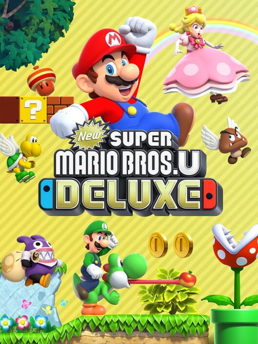 Carátula de New Super Mario Bros. U Deluxe