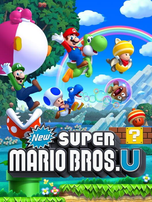 Jaquette de New Super Mario Bros. U