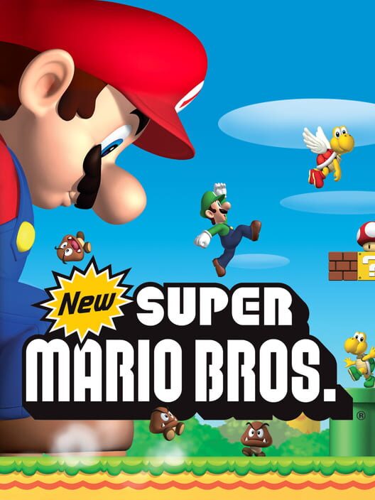 Jaquette de New Super Mario Bros.