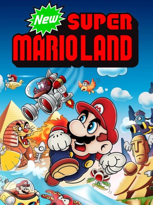 Carátula de New Super Mario Land