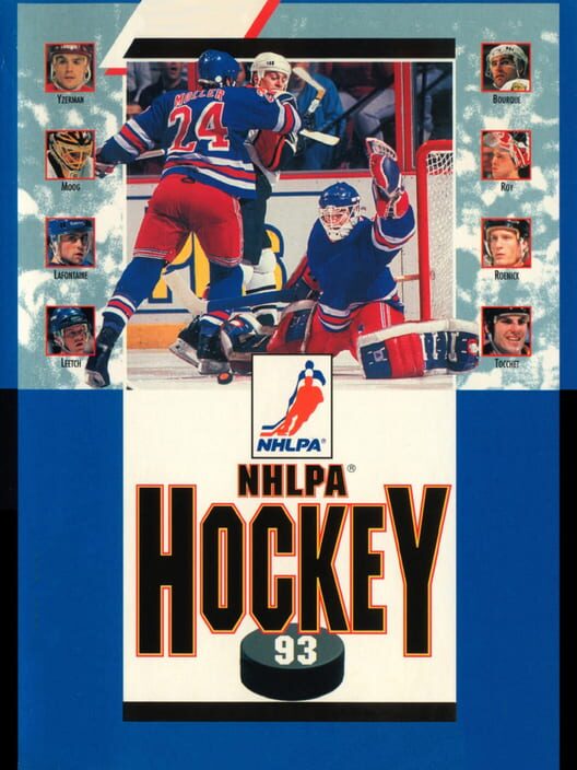 Jaquette de NHLPA Hockey 93