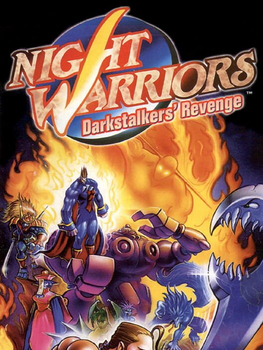 Jaquette de Night Warriors: Darkstalkers' Revenge