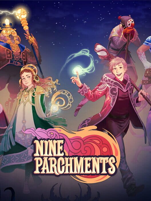 Jaquette de Nine Parchments