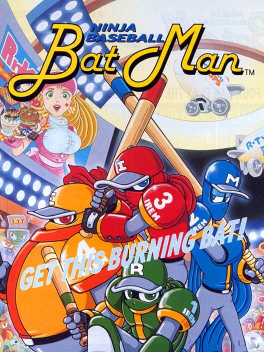Carátula de Ninja Baseball Bat Man