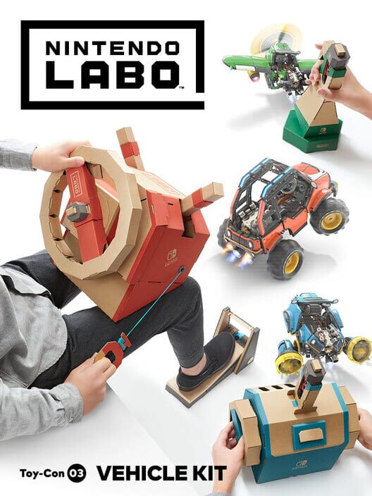 Carátula de Nintendo Labo: Toy-Con 03 - Vehicle Kit