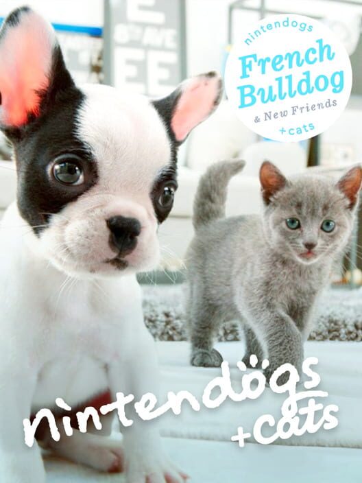 Jaquette de Nintendogs + Cats: French Bulldog & New Friends