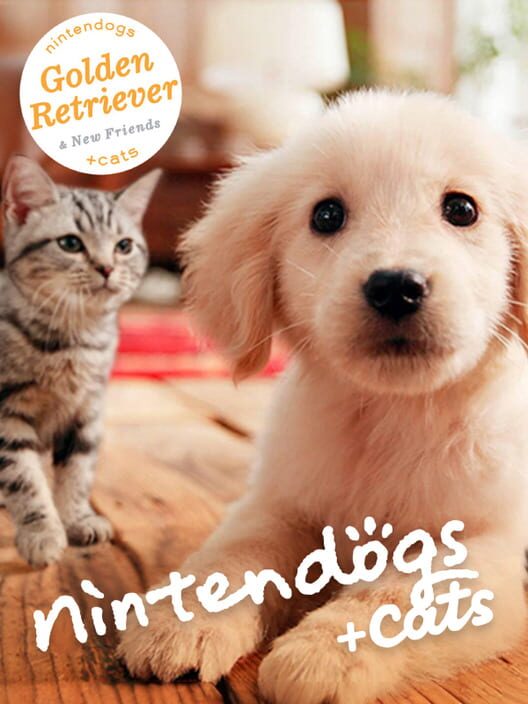 Carátula de Nintendogs + Cats: Golden Retriever & New Friends