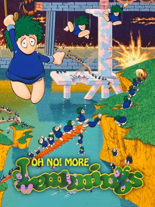 Jaquette de Oh No! More Lemmings
