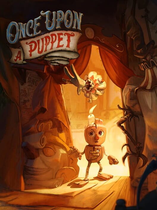 Jaquette de Once Upon a Puppet