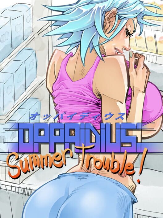 Jaquette de Oppaidius Summer Trouble!