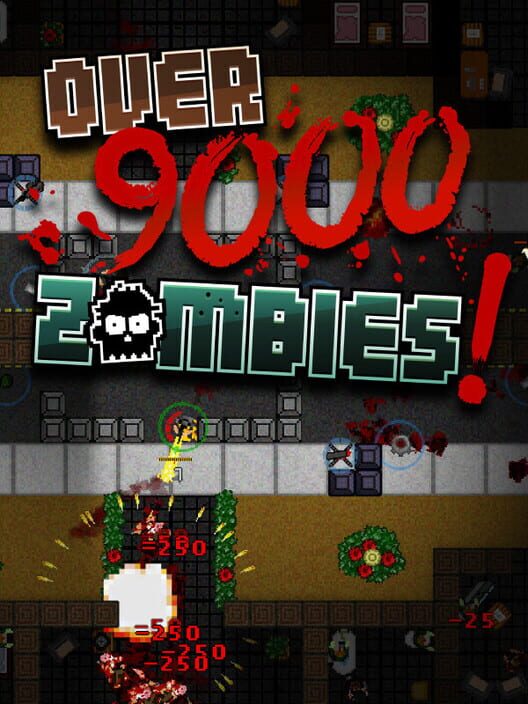 Jaquette de Over 9000 Zombies!