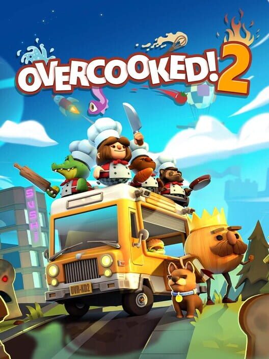 Jaquette de Overcooked! 2