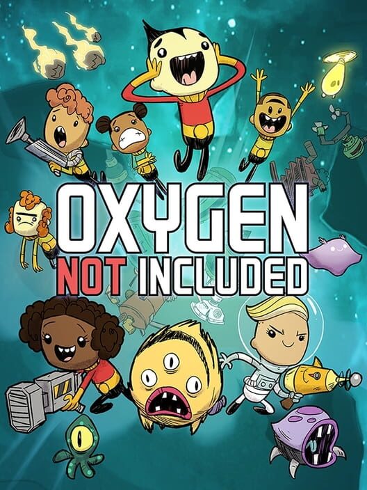 Jaquette de Oxygen Not Included