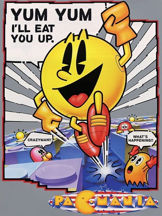Pac-Mania cover art