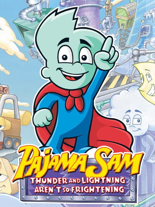 Carátula de Pajama Sam 2: Thunder and Lightning Aren't so Frightening