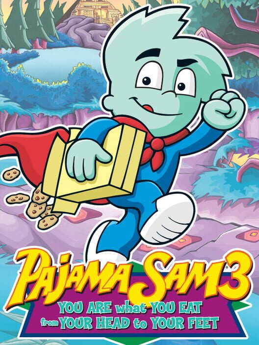 Jaquette de Pajama Sam 3: You Are What You Eat From Your Head to Your Feet