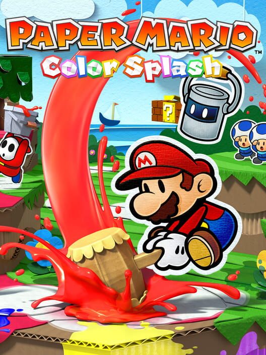 Jaquette de Paper Mario: Color Splash