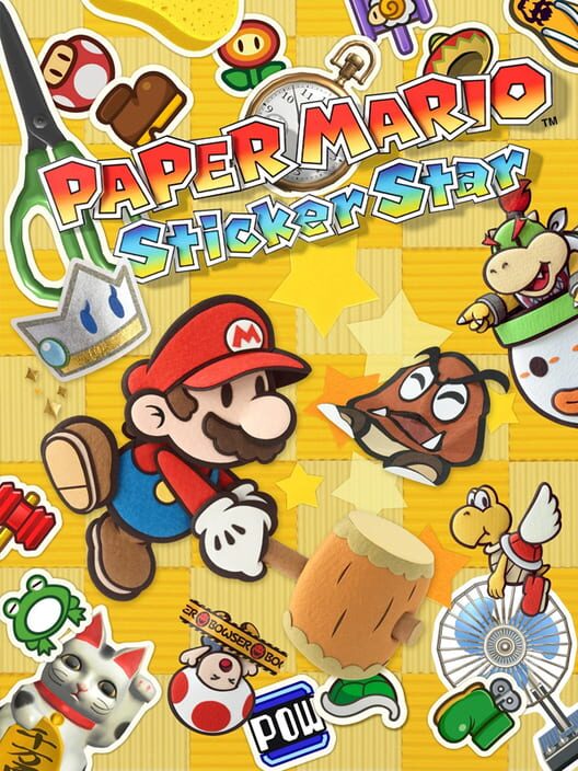 Paper Mario: Sticker Star cover art