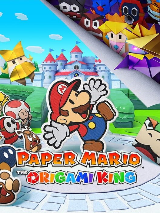 Carátula de Paper Mario: The Origami King