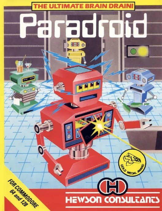 Jaquette de Paradroid