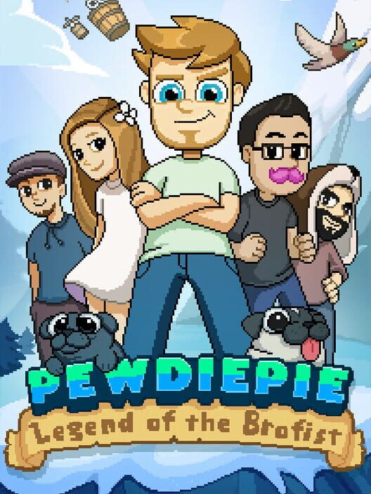 Carátula de PewDiePie: Legend of the Brofist