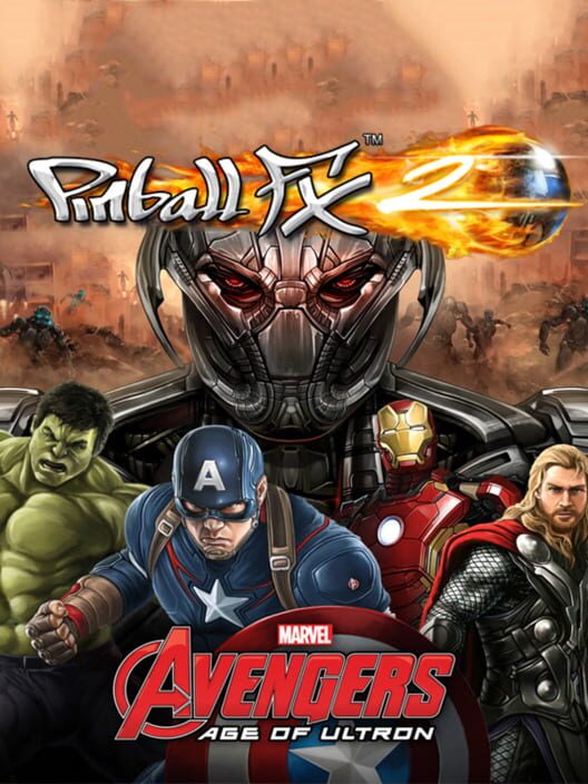 Carátula de Pinball FX2: Marvel's Avengers - Age of Ultron