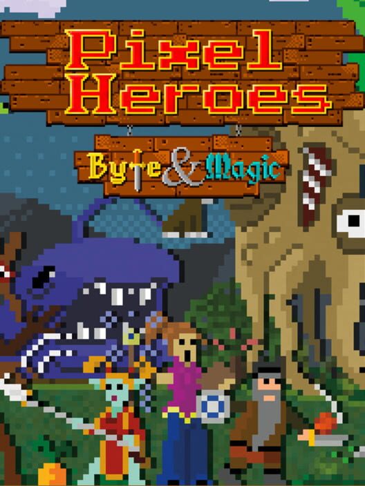 Jaquette de Pixel Heroes: Byte & Magic