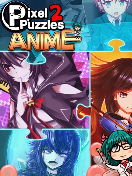 Jaquette de Pixel Puzzles 2: Anime