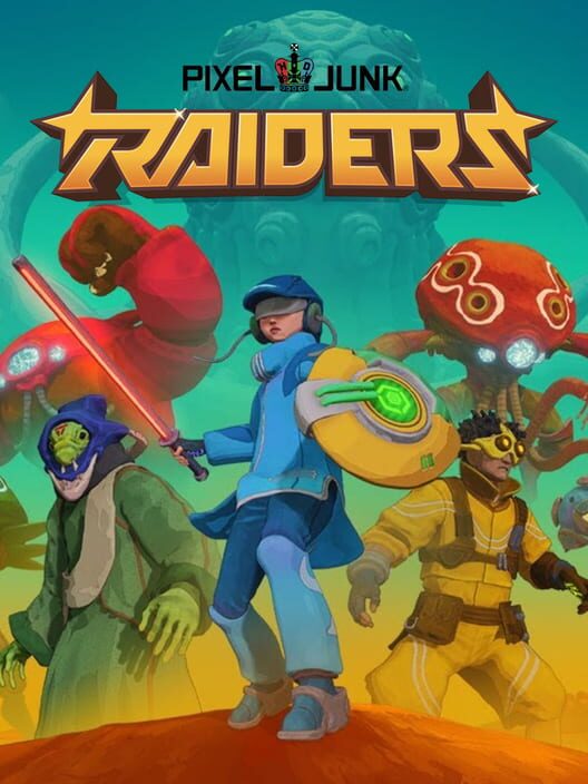 Jaquette de PixelJunk Raiders