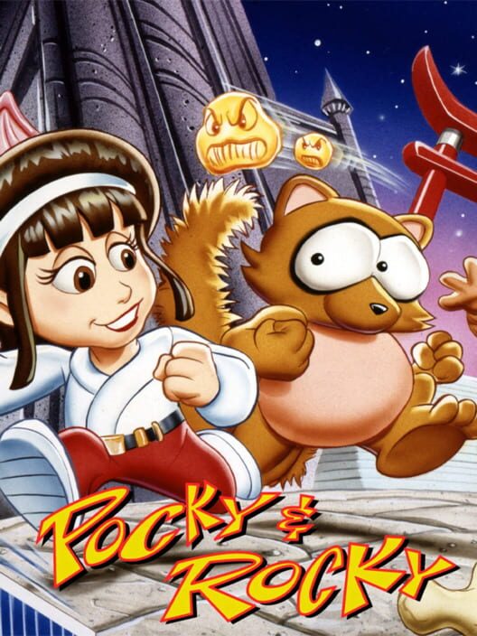 Jaquette de Pocky & Rocky