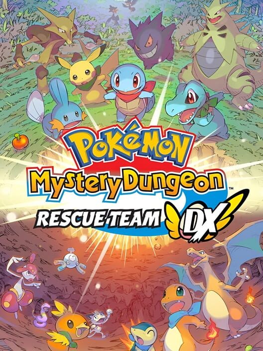 Jaquette de Pokémon Mystery Dungeon: Rescue Team DX