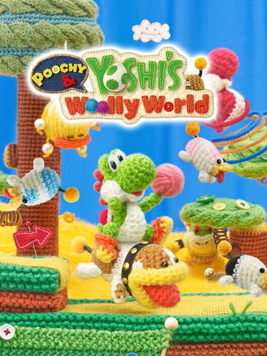Jaquette de Poochy & Yoshi's Woolly World