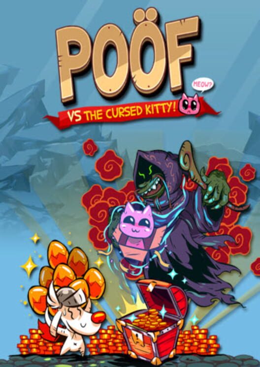 Jaquette de Poöf vs. The Cursed Kitty