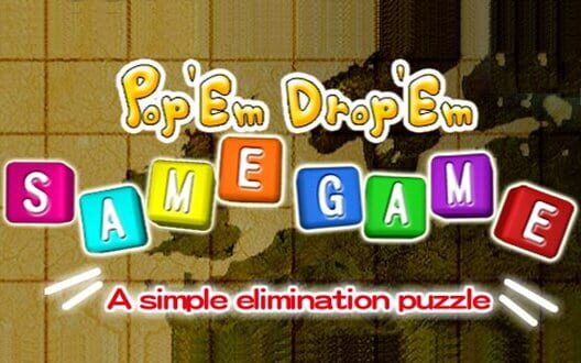 Jaquette de Pop 'Em Drop 'Em SameGame