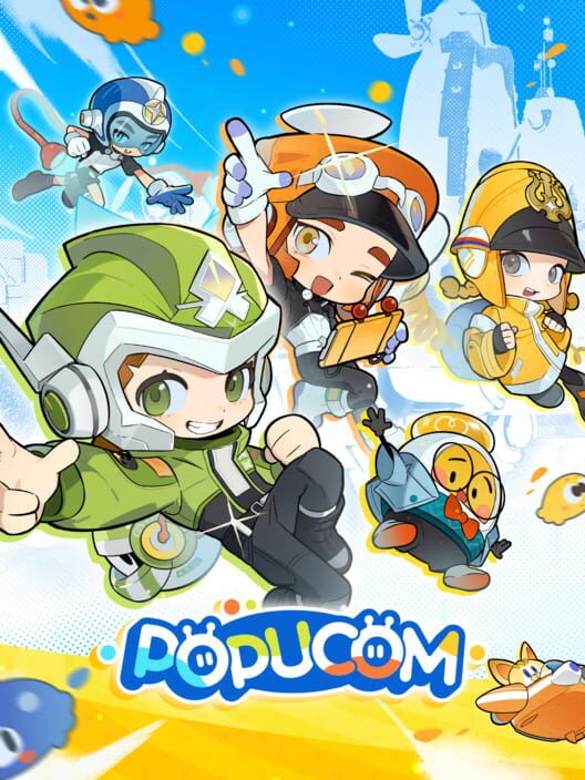 Jaquette de Popucom