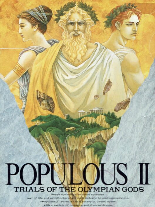 Jaquette de Populous II: Trials of the Olympian Gods