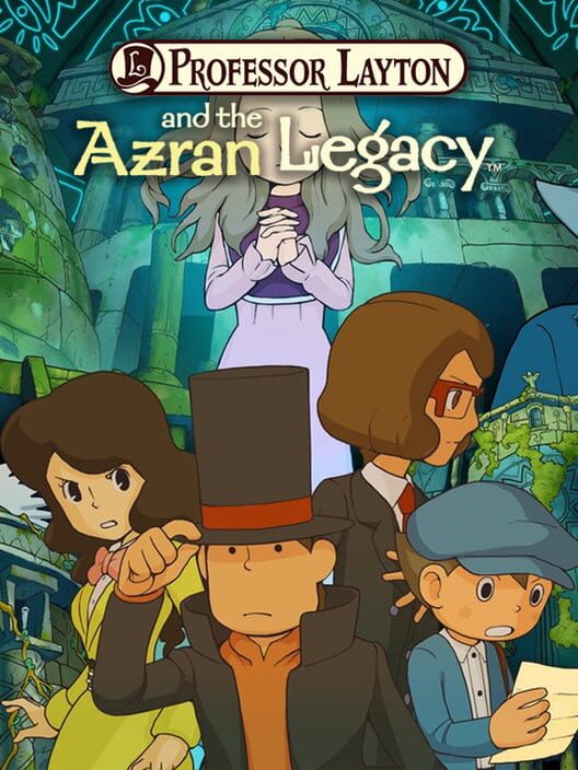 Professor Layton and the Azran Legacy cover art