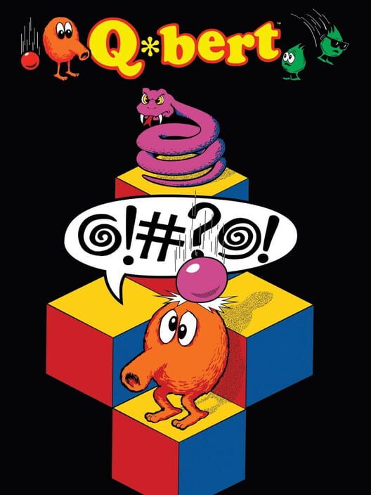 Jaquette de Q*bert