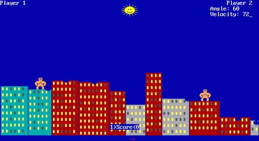 Jaquette de Qbasic Gorillas