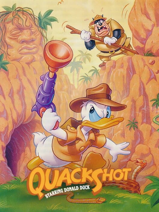Jaquette de QuackShot Starring Donald Duck
