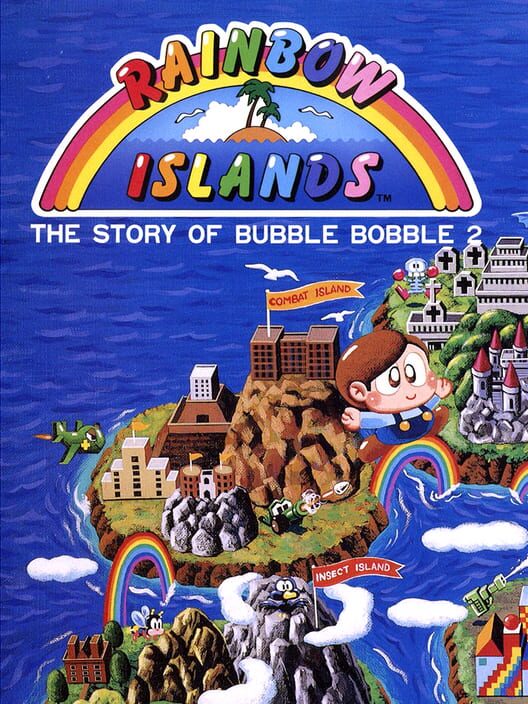 Jaquette de Rainbow Islands: The Story of Bubble Bobble 2