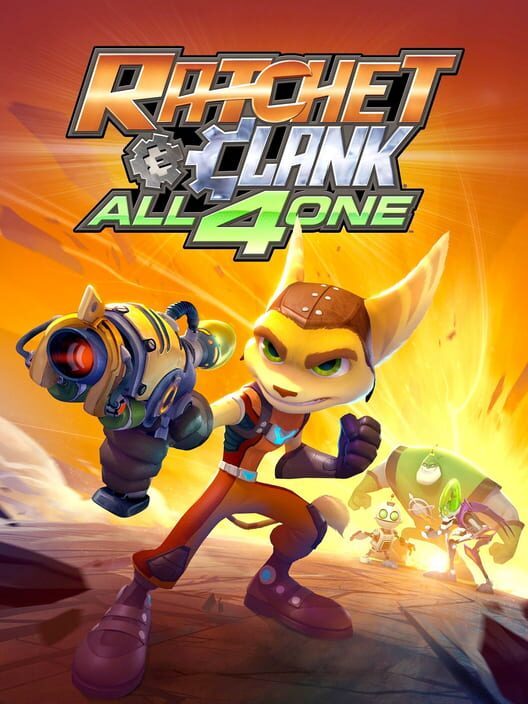 Carátula de Ratchet & Clank: All 4 One