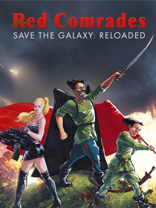 Jaquette de Red Comrades Save the Galaxy: Reloaded