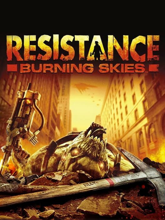 Carátula de Resistance: Burning Skies