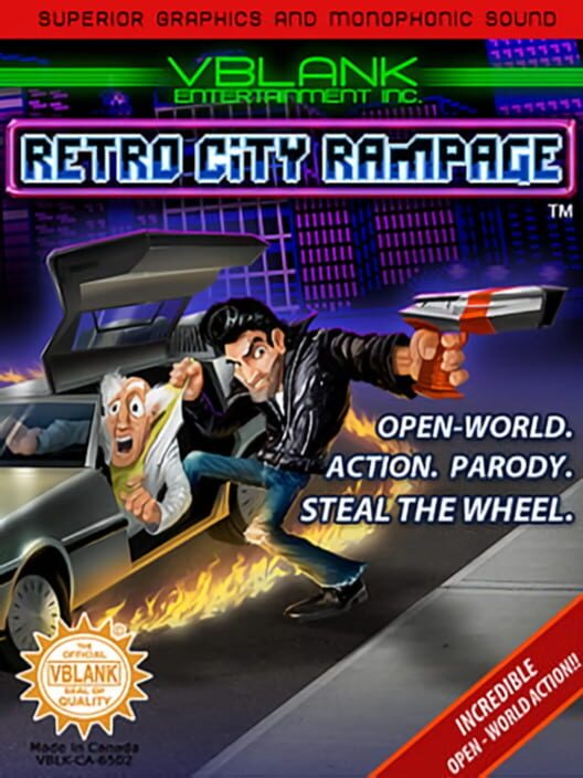 Carátula de Retro City Rampage