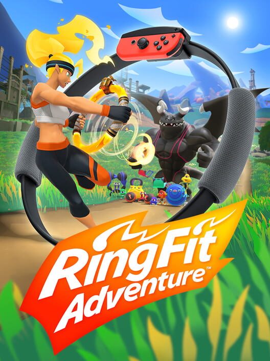 Jaquette de Ring Fit Adventure