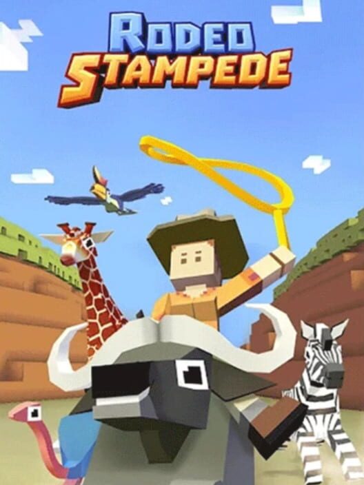 Carátula de Rodeo Stampede: Sky Zoo Safari