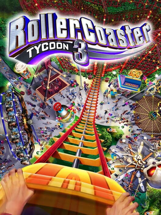 Jaquette de RollerCoaster Tycoon 3