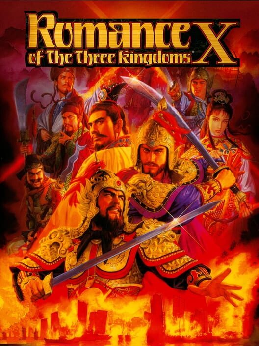 Carátula de Romance of the Three Kingdoms X